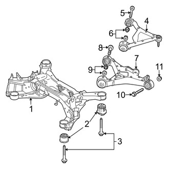 Jaguar OE - Rear Suspension - Suspension Components