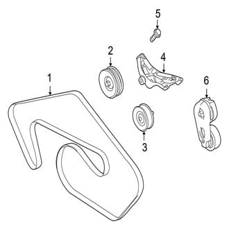 Jaguar OE - Cooling - Belts & Pulleys (Base / L Portfolio)