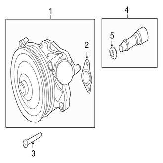 Jaguar OE - Cooling - Water Pump (Base / L Portfolio)