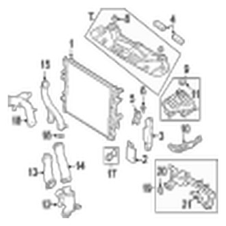 Jaguar OE - Cooling - Radiator & Components