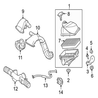 Jaguar OE - Engine - Air Intake (Naturally Aspirated)
