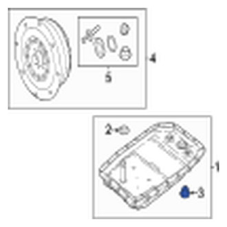 Jaguar OE - Transmission Drain Plug