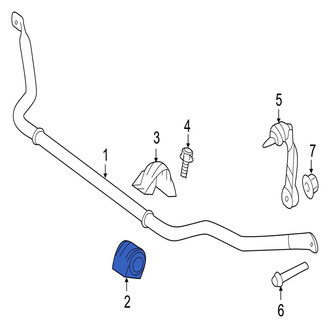 Jaguar OE - Front Suspension Stabilizer Bar Bushing