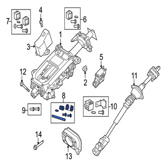 Jaguar OE - Steering Wheel Hardware Kit