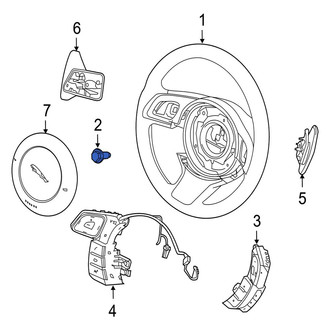 Jaguar OE - Steering Wheel Bolt