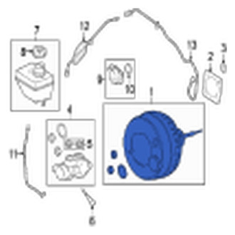 Jaguar OE - Power Brake Booster
