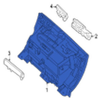 Jaguar OE - Front Glove Box Door