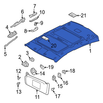 Jaguar OE - Headliner