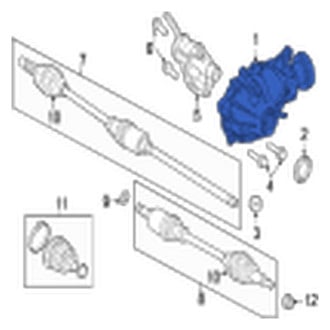 Jaguar OE - Front Differential
