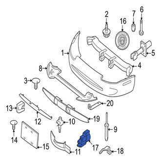 Jaguar OE - Ambient Air Temperature Sensor