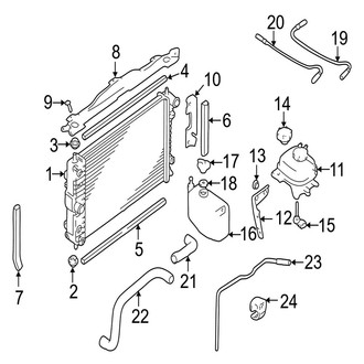 Jaguar OE - Cooling - Radiator & Components