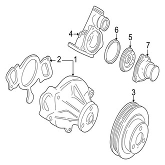 Jaguar OE - Cooling - Water Pump