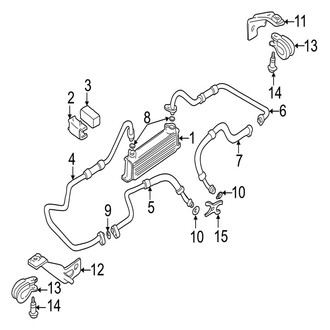 Jaguar OE - Cooling - Engine Oil Cooler