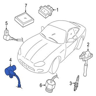 Jaguar OE - Engine Crankshaft Position Sensor