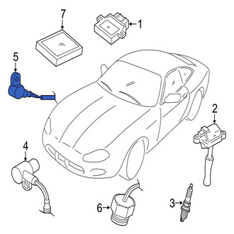 Jaguar OE - Left Engine Camshaft Position Sensor