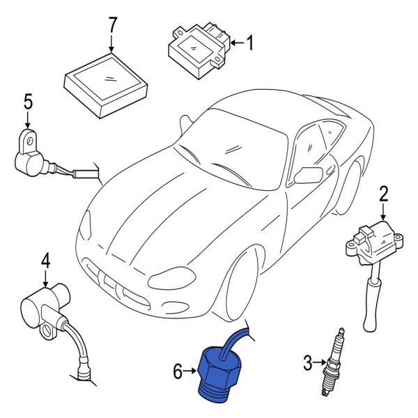 Ignition Knock (Detonation) Sensor