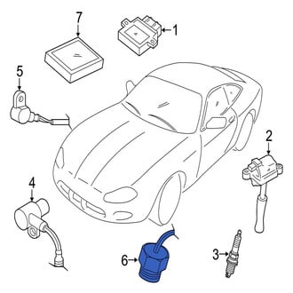Jaguar OE - Ignition Knock (Detonation) Sensor