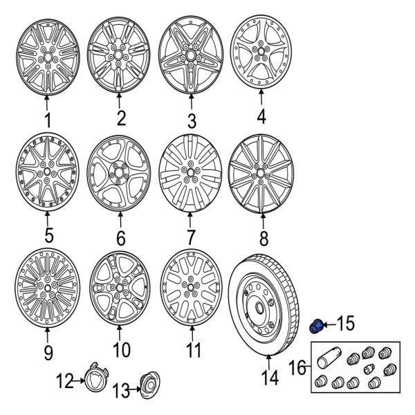 Wheel Lug Nut