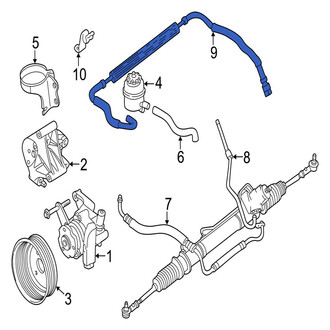 Jaguar OE - Power Steering Cooler
