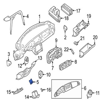 Jaguar OE - Instrument Panel Bezel