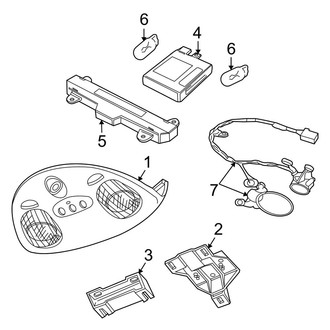 Jaguar OE - Overhead Console