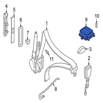Jaguar OE - Front Air Bag Control Module