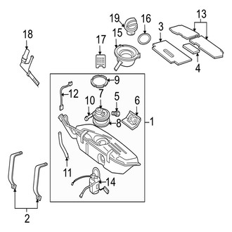 Jaguar OE - Fuel System Components