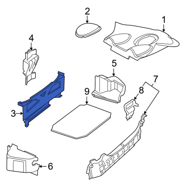 Trunk Trim Panel