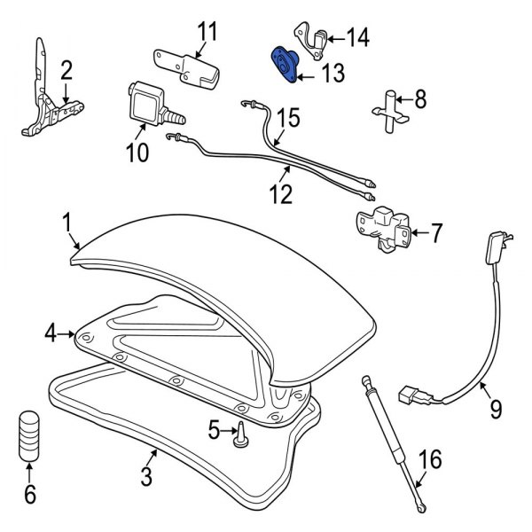 Deck Lid Lock