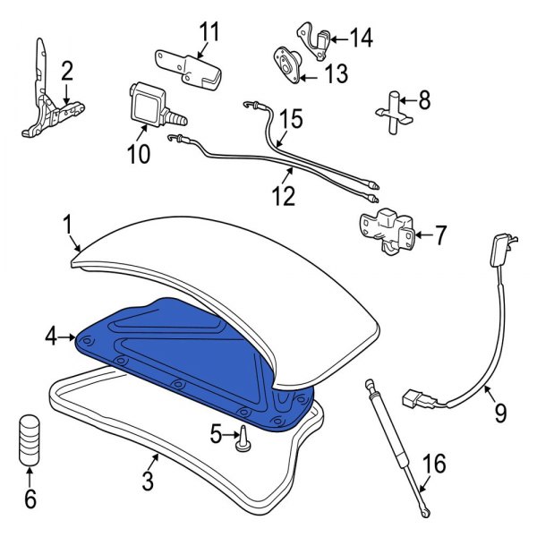 Deck Lid Trim