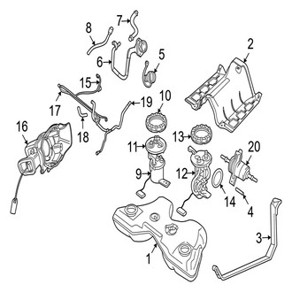 Jaguar OE - Fuel System Components