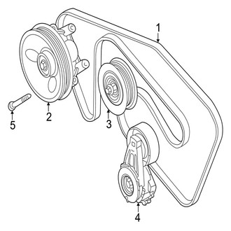 Jaguar OE - Cooling - Belts & Pulleys (Base 3.0L)