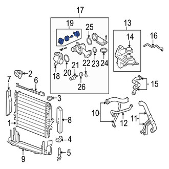 Jaguar OE - Engine Coolant Thermostat