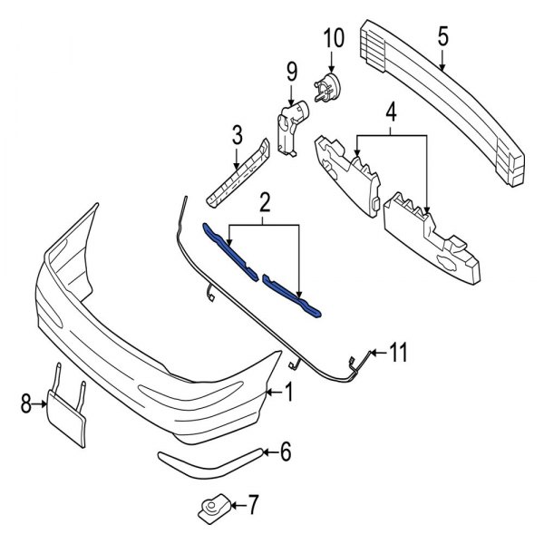 Bumper Cover Bracket