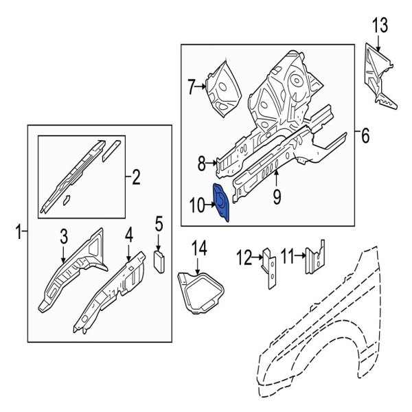 Frame Rail End