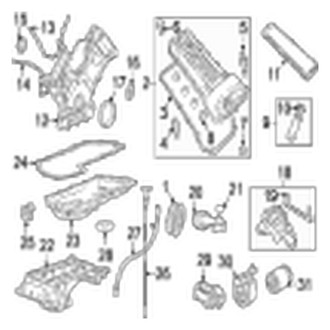 Jaguar OE - Engine Parts (Base 4.0L)
