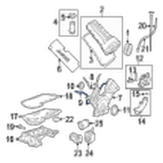 Jaguar OE - Lower Engine Timing Cover Gasket