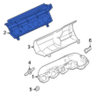 Jaguar OE - Right Exhaust Manifold Gasket