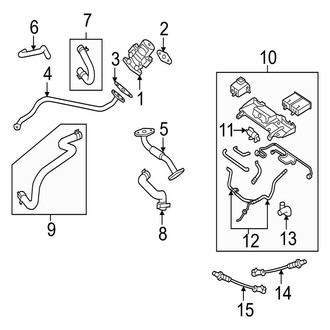Jaguar OE - Emission System - Emission Components (Base / R 4.2L)