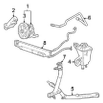Jaguar OE - Steering Gear & Linkage - Pump & Hoses