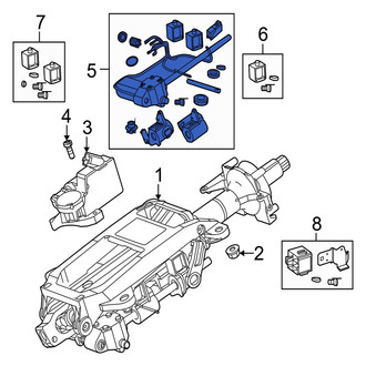 Jaguar OE - Steering Wheel Hardware Kit
