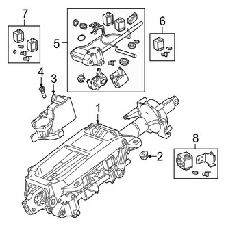 Jaguar OE - Steering Column Assembly