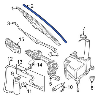 Jaguar OE - Right Wiper Blade Refill