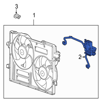 Jaguar OE - Engine Cooling Fan Assembly