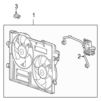Jaguar OE - Cooling Fan (Base)