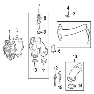 Jaguar OE - Cooling - Water Pump