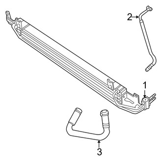 Jaguar OE - Cooling - Trans Oil Cooler (Base Automatic Tr)