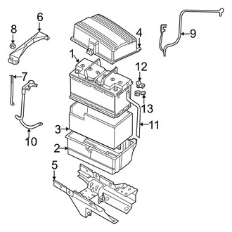 Jaguar OE - Electrical - Battery (Base)