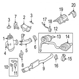 2002 Jaguar X-Type OEM Exhaust Parts | Systems, Tips — CARiD.com