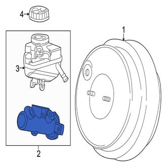 Jaguar OE - Brake Master Cylinder